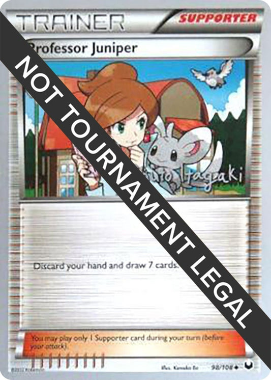 Image for Professor Juniper - 2012 (Shuto Itagaki) (98/108) (World Championship Decks) - Pokemon