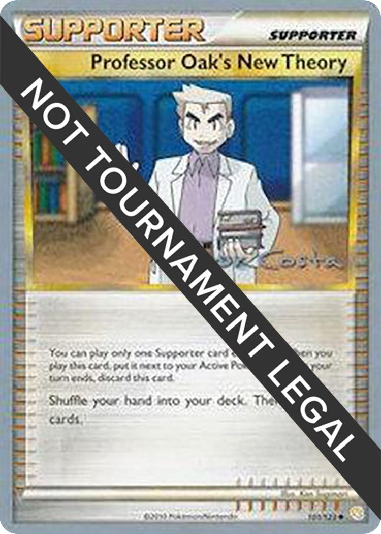 Image for Professor Oak's New Theory - 2012 (Igor Costa) (101/123) (World Championship Decks) - Pokemon