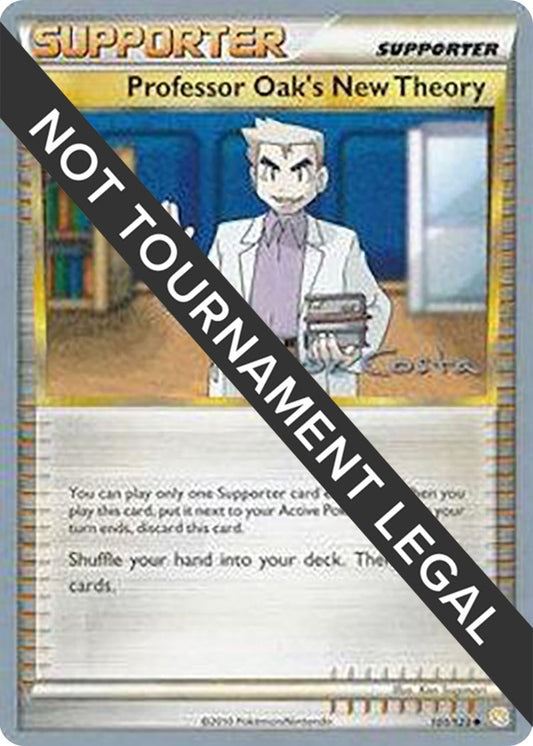Image for Professor Oak's New Theory - 2012 (Igor Costa) (101/123) (World Championship Decks) - Pokemon