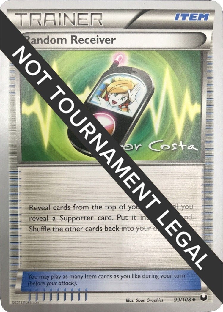 Image for Random Receiver - 2012 (Igor Costa) (99/108) (World Championship Decks) - Pokemon
