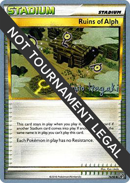 Image for Ruins Of Alph - 2012 (Shuto Itagaki) (76/90) (World Championship Decks) - Pokemon