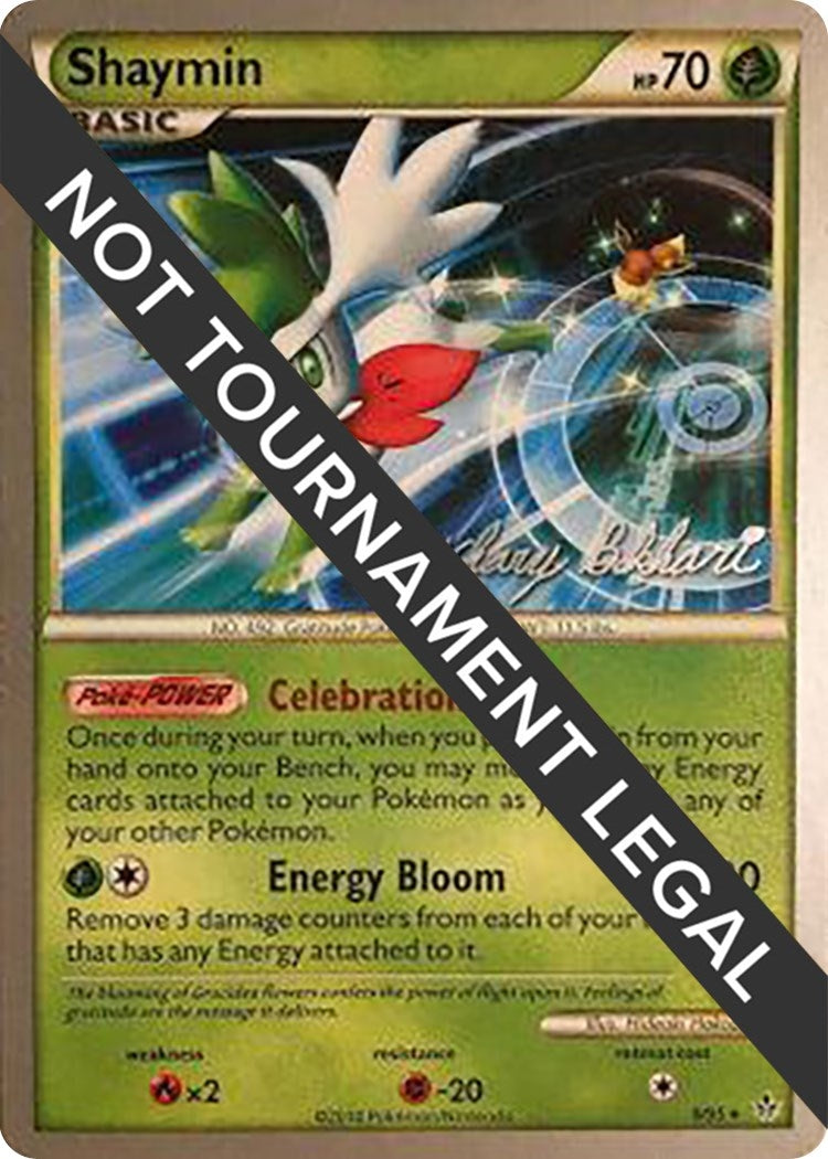 Image for Shaymin - 2012 (Zachary Bokhari) (8/95) (World Championship Decks) - Pokemon