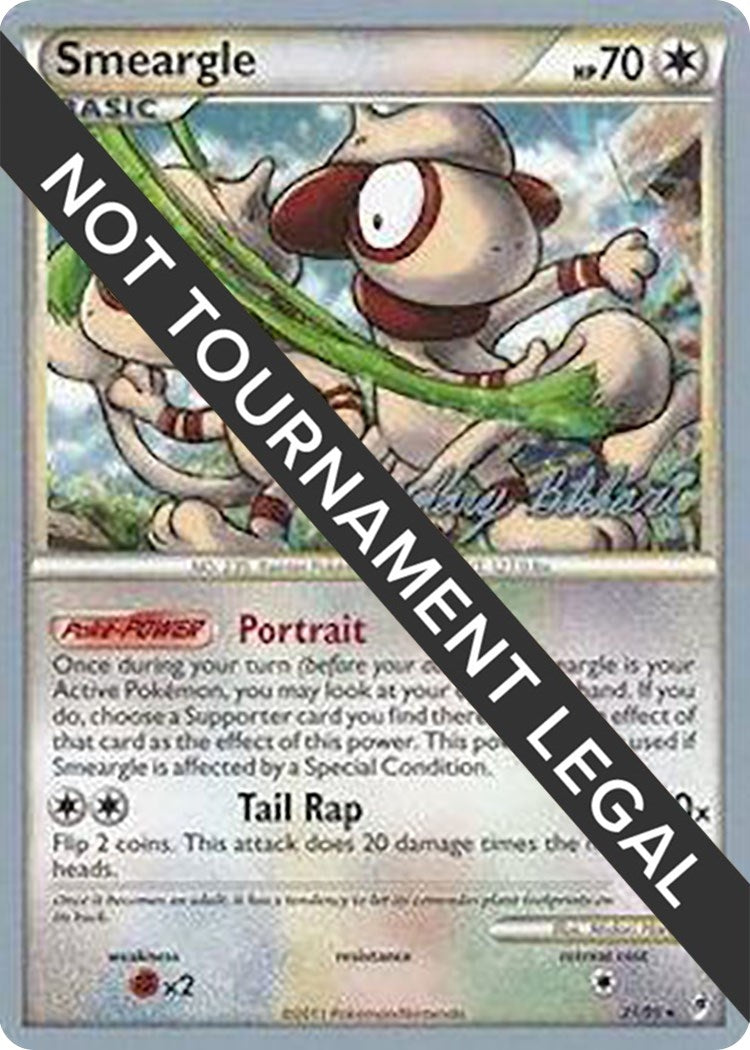 Image for Smeargle - 2012 (Zachary Bokhari) (21/95) (World Championship Decks) - Pokemon