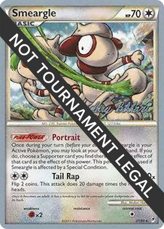 Image for Smeargle - 2012 (Zachary Bokhari) (21/95) (World Championship Decks) - Pokemon