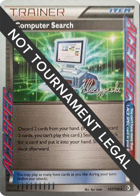 Image for Computer Search - 2013 (Jason Klaczynski) (137/149) (World Championship Decks) - Pokemon