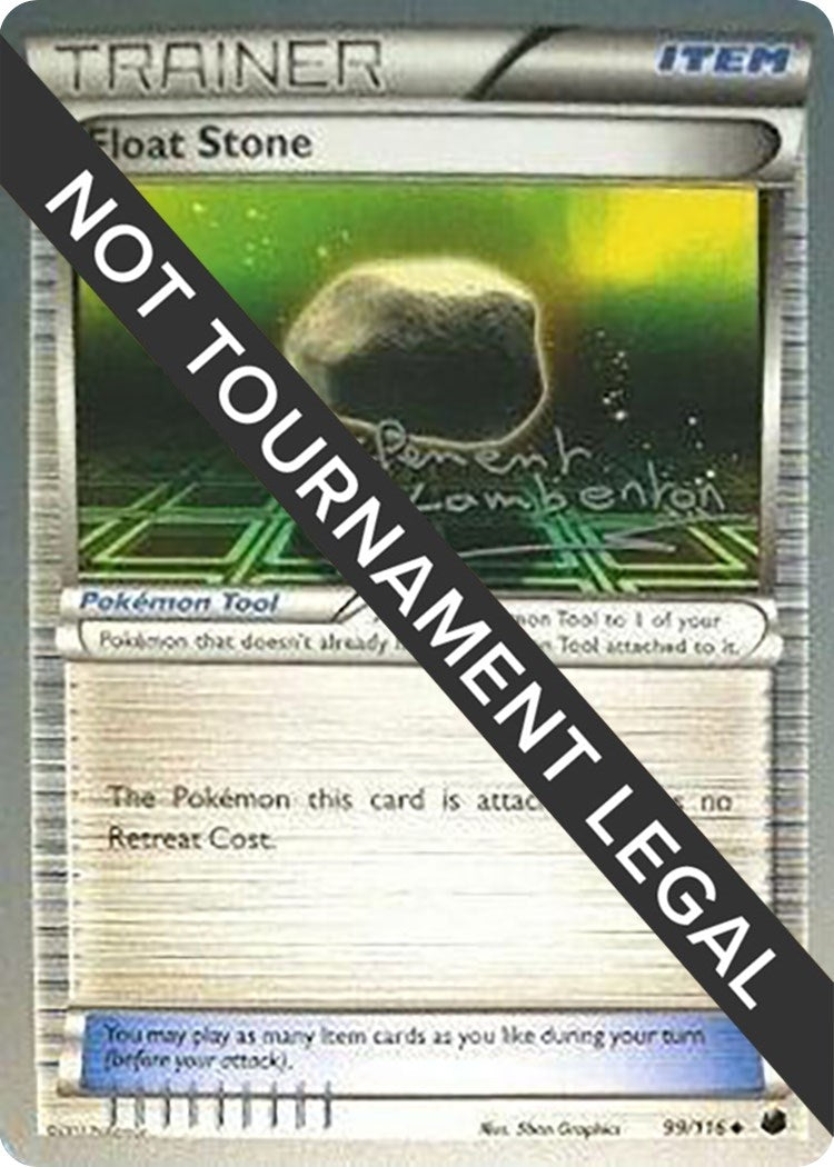 Image for Float Stone - 2013 (Clement Lamberton) (99/116) (World Championship Decks) - Pokemon