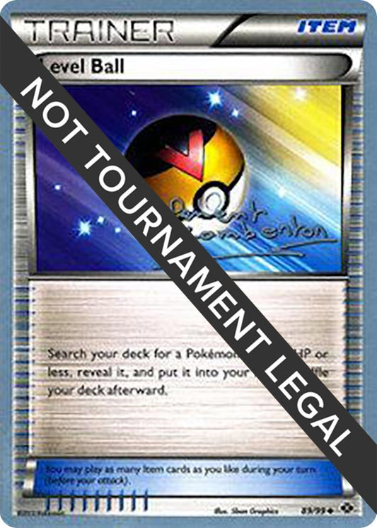 Image for Level Ball - 2013 (Clement Lamberton) (89/99) (World Championship Decks) - Pokemon