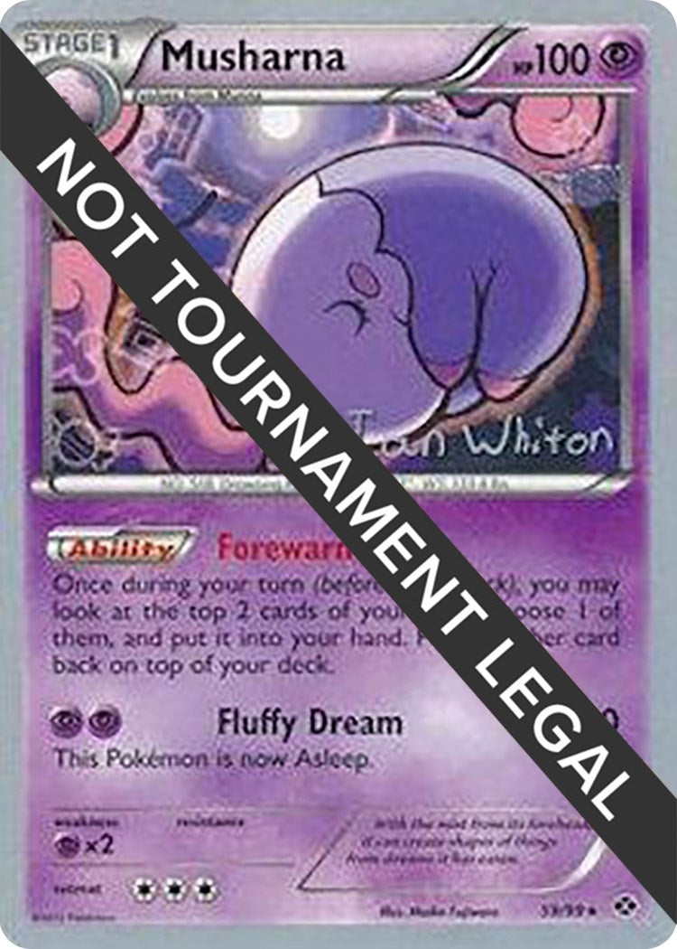 Image for Musharna - 2013 (Ian Whiton) (59/99) (World Championship Decks) - Pokemon