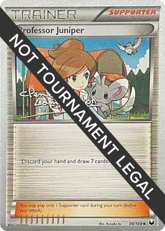 Image for Professor Juniper - 2013 (Clement Lamberton) (98/108) (World Championship Decks) - Pokemon