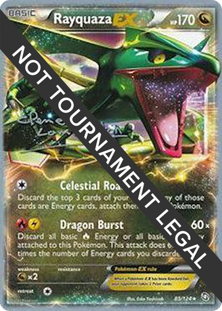 Image for Rayquaza EX - 2013 (Clement Lamberton) (85/124) (World Championship Decks) - Pokemon