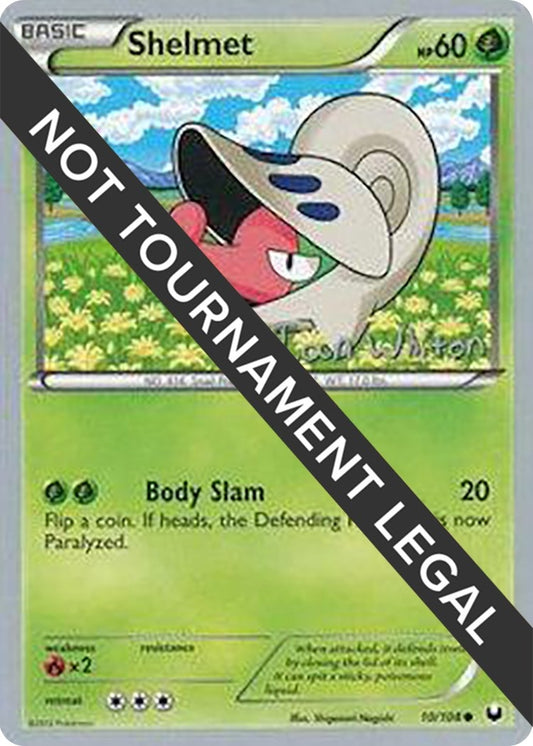 Image for Shelmet - 2013 (Ian Whiton) (10/108) (World Championship Decks) - Pokemon
