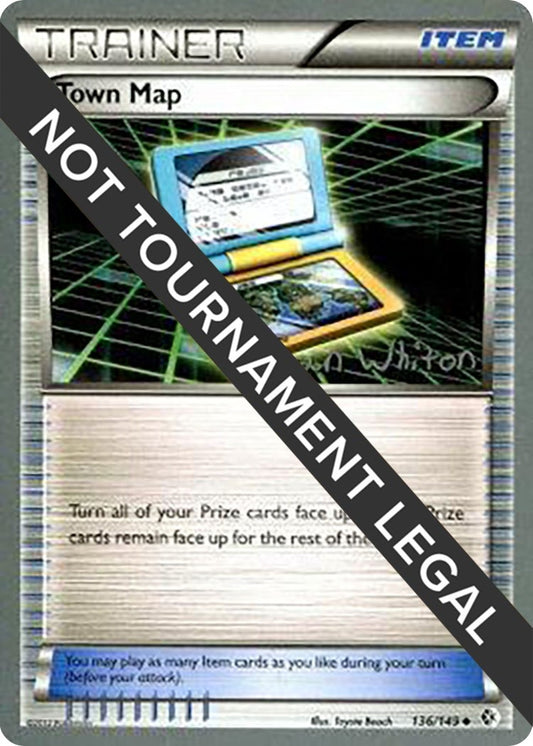 Image for Town Map - 2013 (Ian Whiton) (136/149) (World Championship Decks) - Pokemon