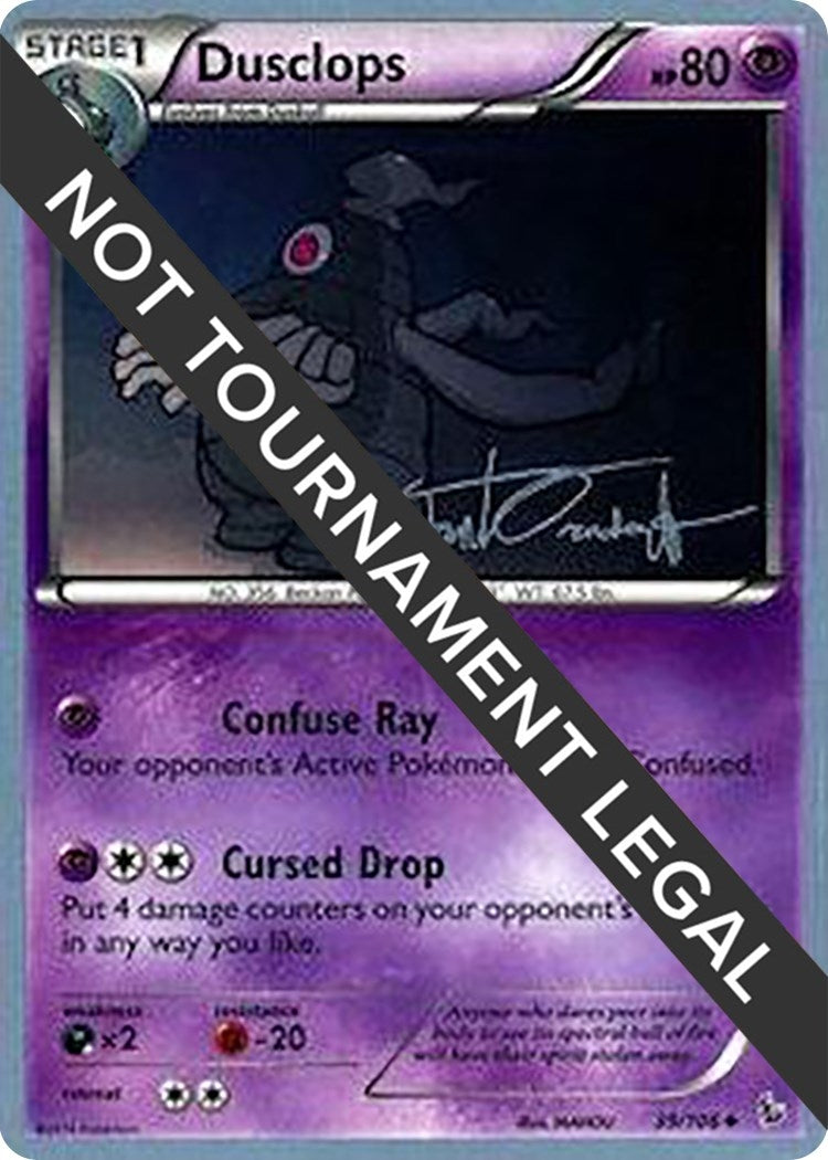 Image for Dusclops - 2014 (Trent Orndorff) (39/106) (World Championship Decks) - Pokemon