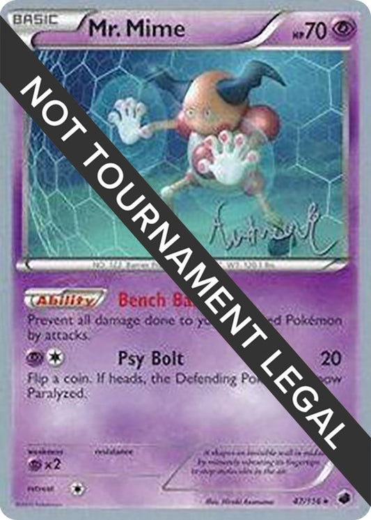 Image for Mr. Mime - 2014 (Andrew Estrada) (47/116) (World Championship Decks) - Pokemon