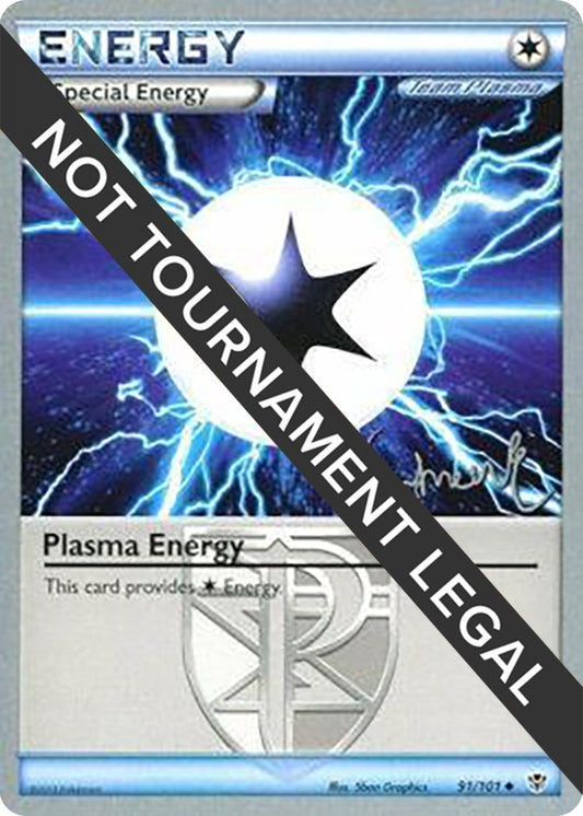 Image for Plasma Energy - 2014 (Andrew Estrada) (91/101) (World Championship Decks) - Pokemon