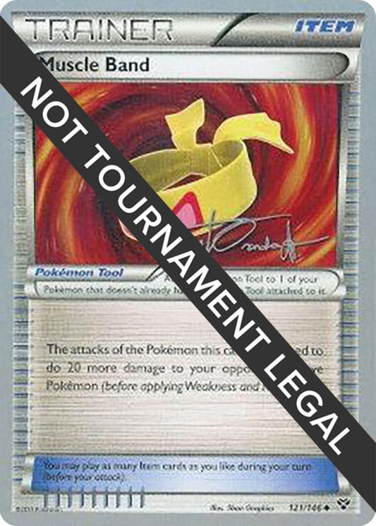 Image for Muscle Band - 2014 (Trent Orndorff) (121/146) (World Championship Decks) - Pokemon