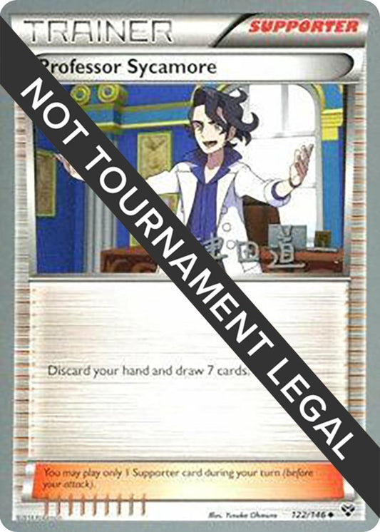Image for Professor Sycamore - 2014 (Michikazu Tsuda) (122/146) (World Championship Decks) - Pokemon