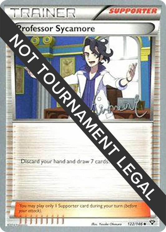 Image for Professor Sycamore - 2014 (Andrew Estrada) (122/146) (World Championship Decks) - Pokemon