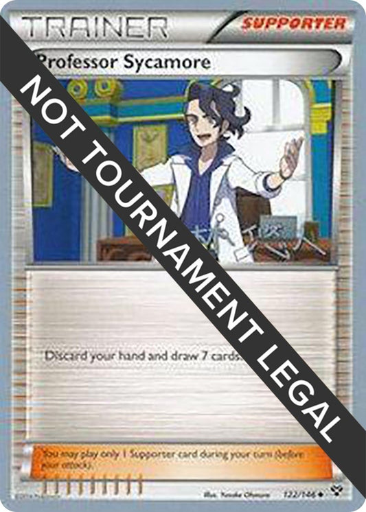 Image for Professor Sycamore - 2014 (Haruto Kobayashi) (122/146) (World Championship Decks) - Pokemon