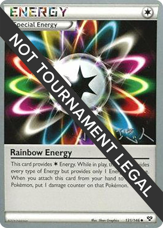 Image for Rainbow Energy - 2014 (Haruto Kobayashi) (131/146) (World Championship Decks) - Pokemon