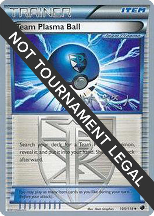 Image for Team Plasma Ball - 2014 (Haruto Kobayashi) (105/116) (World Championship Decks) - Pokemon