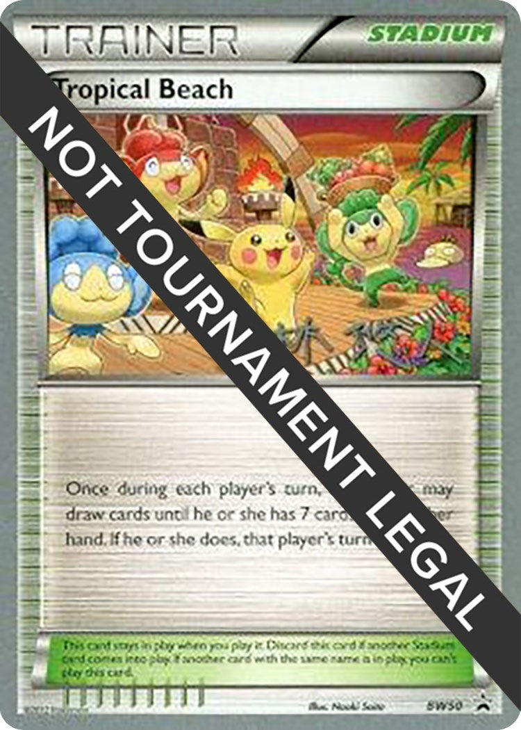 Image for Tropical Beach - 2014 (Haruto Kobayashi) (BW50) (World Championship Decks) - Pokemon