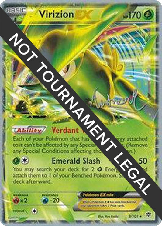 Image for Virizion EX - 2014 (Andrew Estrada) (9/101) (World Championship Decks) - Pokemon