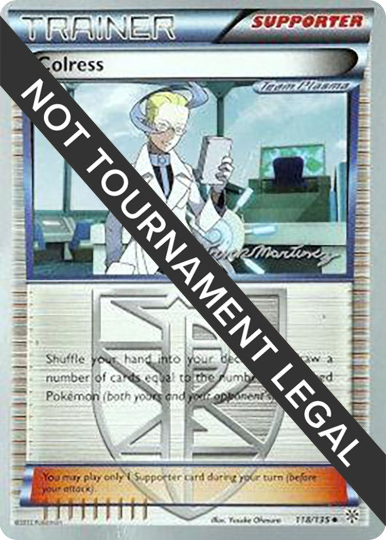 Image for Colress - 2015 (Patrick Martinez) (118/135) (World Championship Decks) - Pokemon