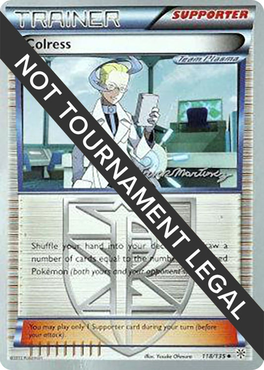 Image for Colress - 2015 (Patrick Martinez) (118/135) (World Championship Decks) - Pokemon
