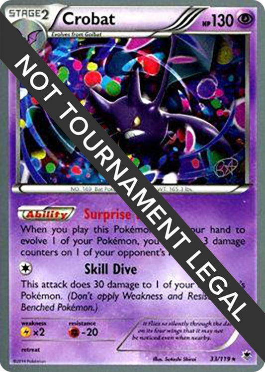 Image for Crobat - 2015 (Rowan Stavenow) (33/119) (World Championship Decks) - Pokemon