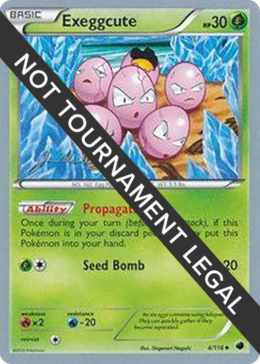 Image for Exeggcute - 2015 (Jacob Van Wagner) (4/116) (World Championship Decks) - Pokemon
