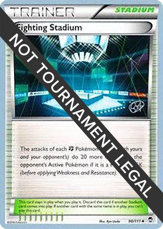 Image for Fighting Stadium - 2015 (Rowan Stavenow) (90/111) (World Championship Decks) - Pokemon