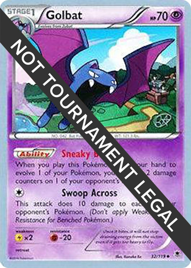 Image for Golbat - 2015 (Rowan Stavenow) (32/119) (World Championship Decks) - Pokemon