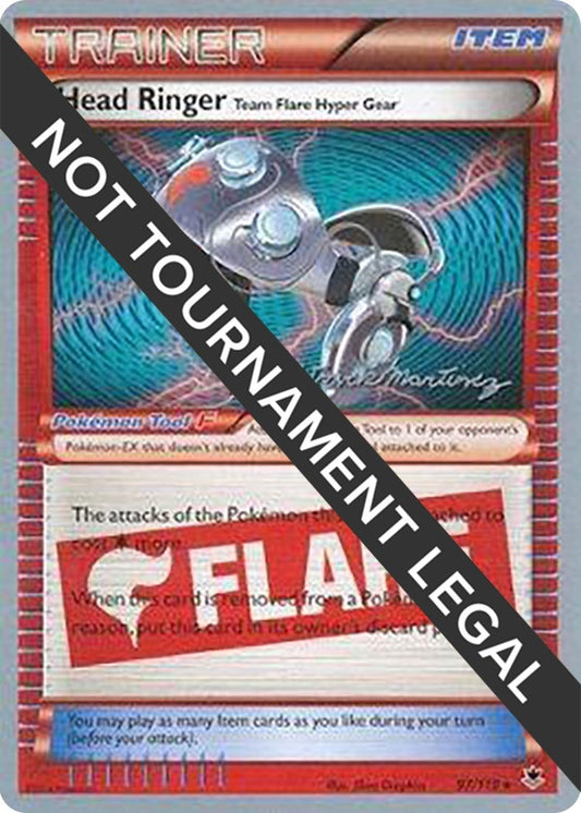 Image for Head Ringer (Team Flare Hyper Gear) - 2015 (Patrick Martinez) (97/119) (World Championship Decks) - Pokemon