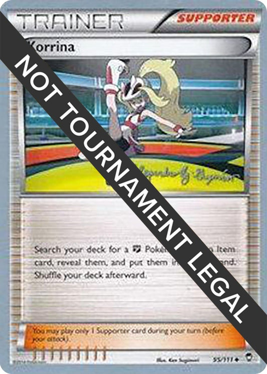 Image for Korrina - 2015 (Alejandro Ng-Guzman) (95/111) (World Championship Decks) - Pokemon