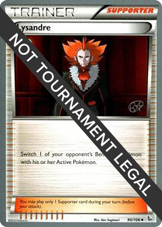 Image for Lysandre - 2015 (Rowan Stavenow) (90/106) (World Championship Decks) - Pokemon