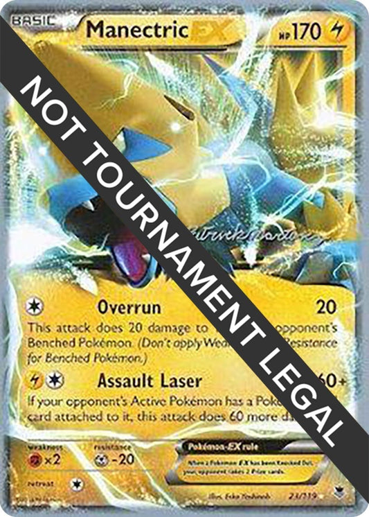 Image for Manectric EX - 2015 (Patrick Martinez) (23/119) (World Championship Decks) - Pokemon