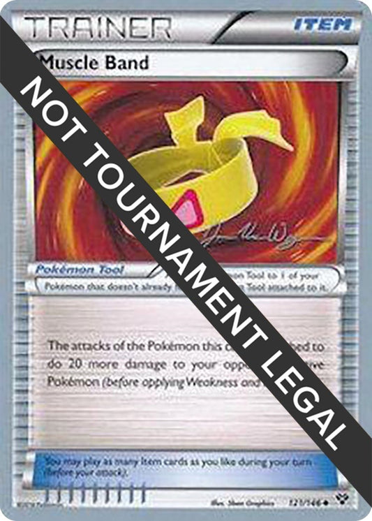 Image for Muscle Band - 2015 (Jacob Van Wagner) (121/146) (World Championship Decks) - Pokemon