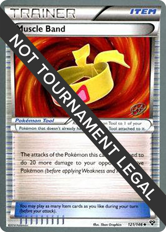 Image for Muscle Band - 2015 (Rowan Stavenow) (121/146) (World Championship Decks) - Pokemon