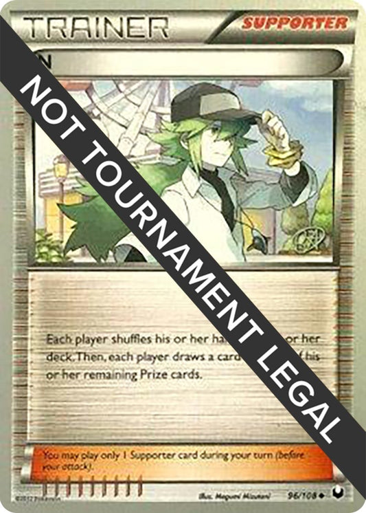 Image for N - 2015 (Rowan Stavenow) (96/108) (World Championship Decks) - Pokemon