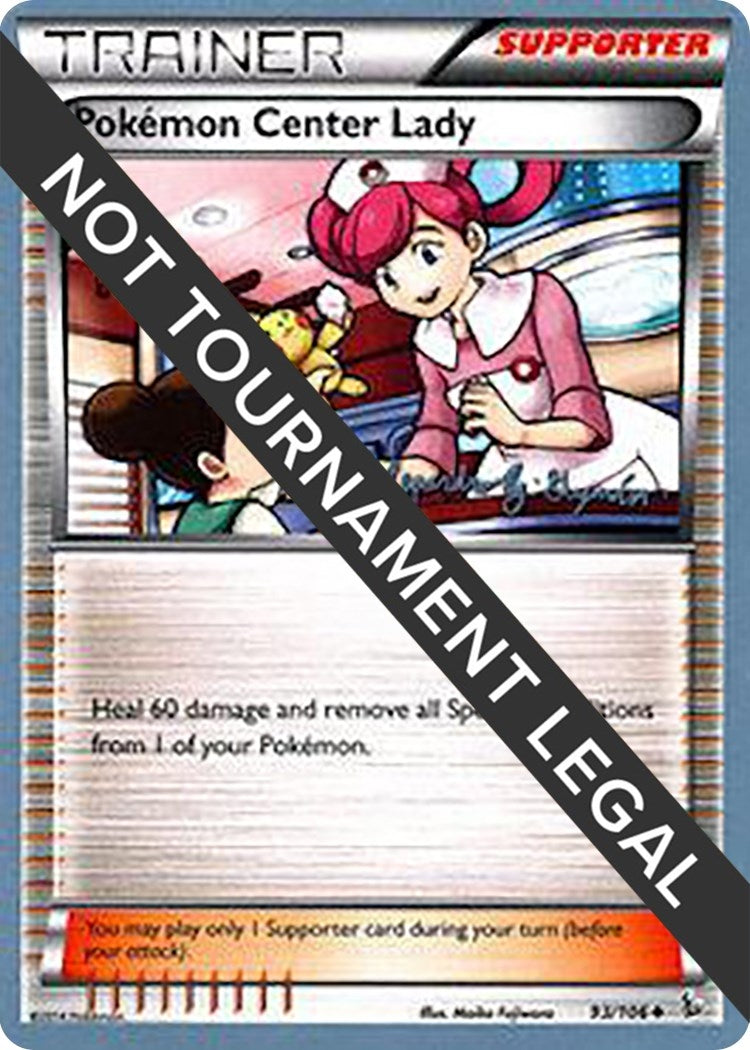 Image for Pokemon Center Lady - 2015 (Alejandro Ng-Guzman) (93/106) (World Championship Decks) - Pokemon