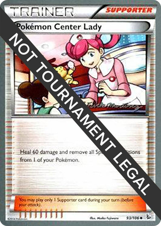 Image for Pokemon Center Lady - 2015 (Patrick Martinez) (93/106) (World Championship Decks) - Pokemon