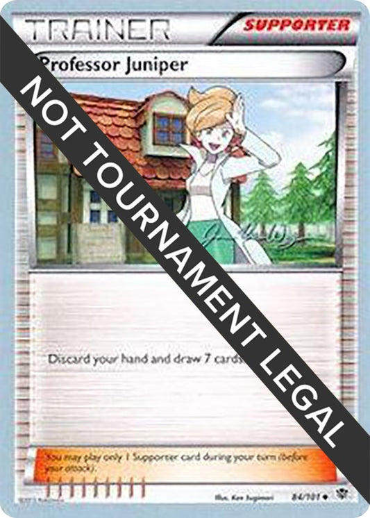 Image for Professor Juniper - 2015 (Jacob Van Wagner) (84/101) (World Championship Decks) - Pokemon