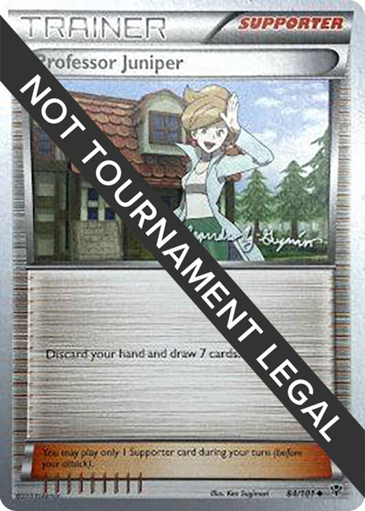 Image for Professor Juniper - 2015 (Alejandro Ng-Guzman) (84/101) (World Championship Decks) - Pokemon