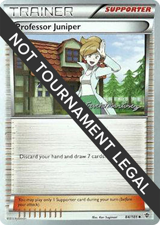Image for Professor Juniper - 2015 (Patrick Martinez) (84/101) (World Championship Decks) - Pokemon