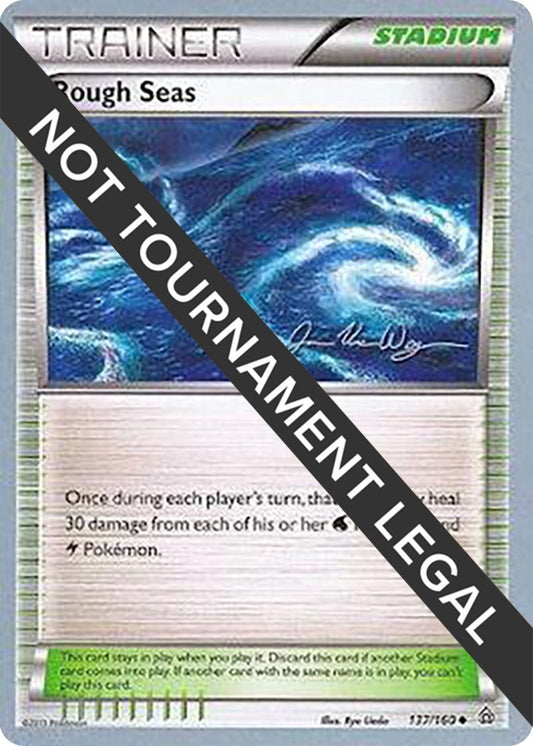 Image for Rough Seas - 2015 (Jacob Van Wagner) (137/160) (World Championship Decks) - Pokemon