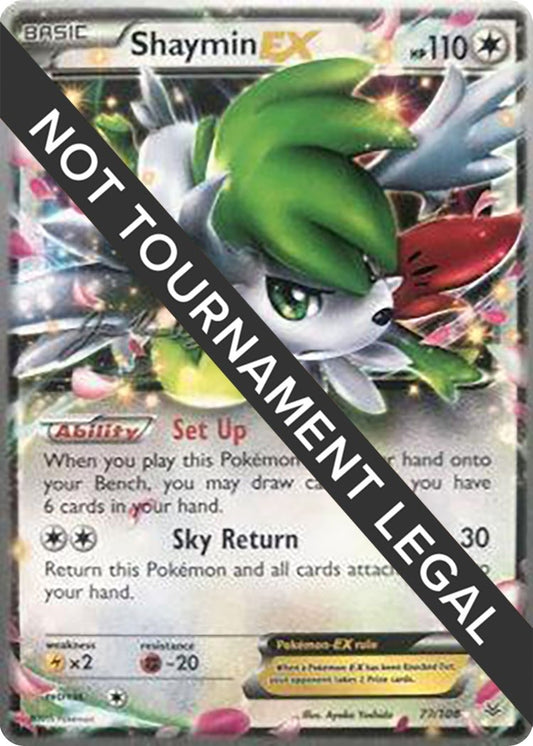 Image for Shaymin EX - 2015 (Jacob Van Wagner) (77/108) (World Championship Decks) - Pokemon