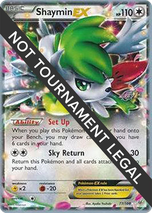 Image for Shaymin EX - 2015 (Rowan Stavenow) (77/108) (World Championship Decks) - Pokemon