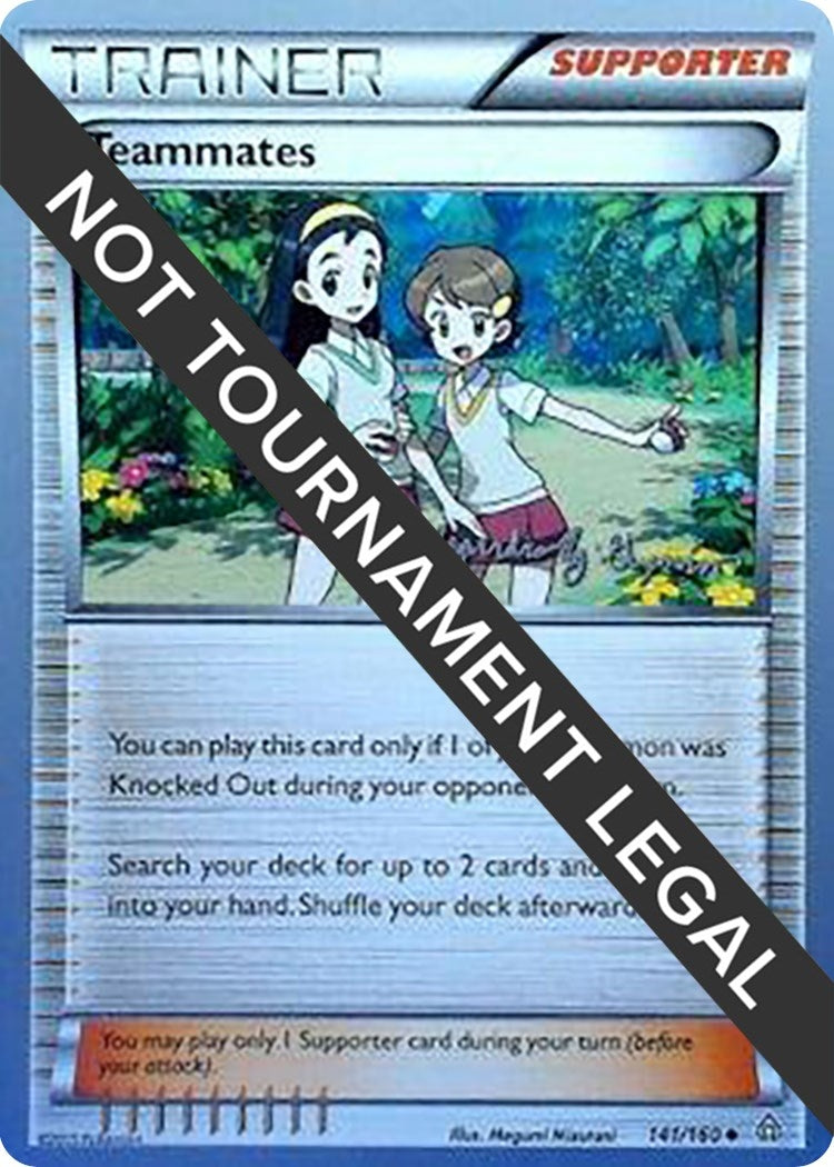 Image for Teammates - 2015 (Alejandro Ng-Guzman) (141/160) (World Championship Decks) - Pokemon