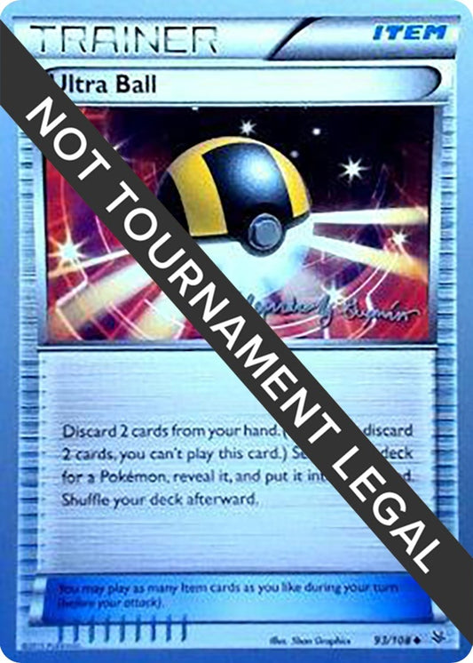 Image for Ultra Ball - 2015 (Alejandro Ng-Guzman) (93/108) (World Championship Decks) - Pokemon